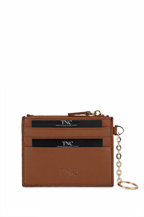 Tamer Tanca Unisex Hakiki Deri Taba Kartlık 688 1014 KRTLK Y25 TABA