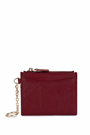Tamer Tanca Unisex Hakiki Deri Bordo Kartlık 688 1014 KRTLK Y25 BORDO