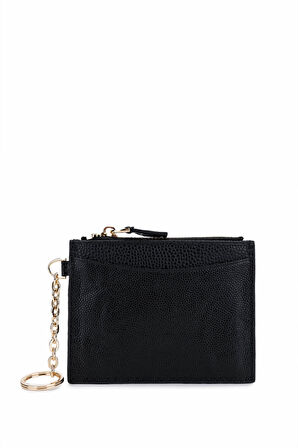 Tamer Tanca Unisex Hakiki Deri Siyah Havyar Kartlık 688 1014 KRTLK Y25 SIYAH HVYR