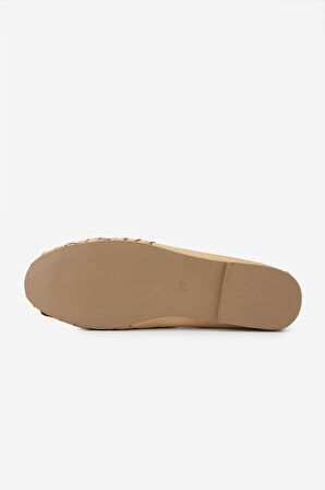 Valmenti Kadın Hakiki Deri Taba Babet Ayakkabı 970 8193 BN AYK 25 TABA