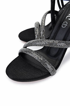 Tamer Tanca Kadın Vegan Siyah Abiye Ayakkabı 891 523 BN AYK Y25 SIYAH