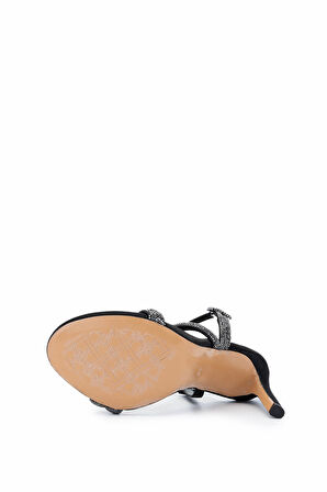 Tamer Tanca Kadın Vegan Siyah Abiye Ayakkabı 891 523 BN AYK Y25 SIYAH