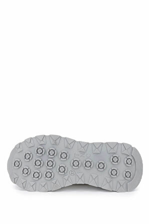 Tamer Tanca Kadın Vegan Beyaz Sneakers & Spor Ayakkabı 936 81185 BN AYK Y25 BYZ KROKO/LAME