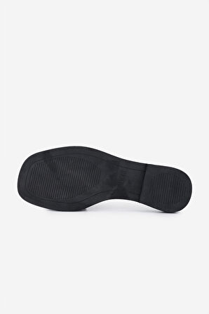 Valmenti Kadın Hakiki Deri Düz Terlik 1108 1512 BN TRLK Y25 PLATIN RGN