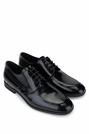 Tamer Tanca Erkek Hakiki Deri Siyah Açma Klasik Ayakkabı 183 42754 ERK AYK Y25 SIYAH ACMA