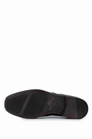 Tamer Tanca Erkek Hakiki Deri Siyah Açma Klasik Ayakkabı 183 42754 ERK AYK Y25 SIYAH ACMA