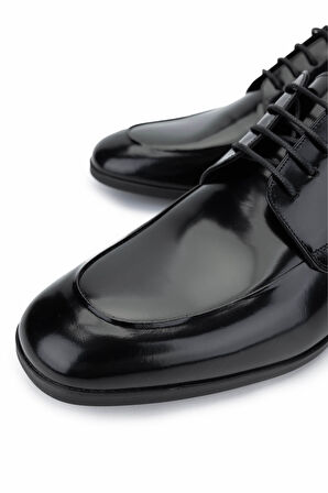 Tamer Tanca Erkek Hakiki Deri Siyah Açma Klasik Ayakkabı 183 42754 ERK AYK Y25 SIYAH ACMA