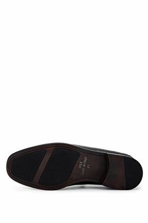 Tamer Tanca Erkek Hakiki Deri Siyah Klasik Ayakkabı 183 42757 ERK AYK Y25 SIYAH MTT