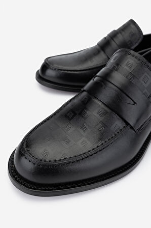 Valmenti Erkek Hakiki Deri Siyah Klasik Ayakkabı 183 011621 ERK AYK Y25 SIYAH BSK