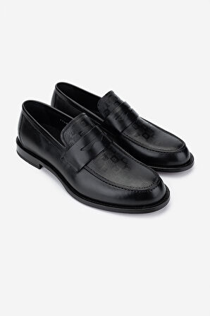 Valmenti Erkek Hakiki Deri Siyah Klasik Ayakkabı 183 011621 ERK AYK Y25 SIYAH BSK