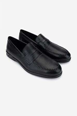 Valmenti Erkek Hakiki Deri Loafer Ayakkabı 1008 3439 ERK AYK Y25 SYH DR/ZMB