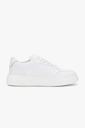 Valmenti Erkek Hakiki Deri Beyaz Sneakers & Spor Ayakkabı 1110 105 ERK AYK Y25 BEYAZ DR