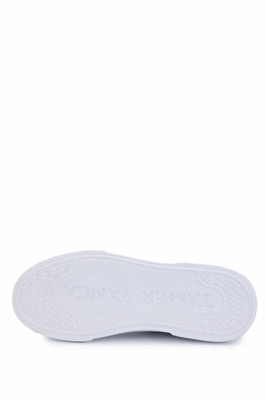 Tamer Tanca Erkek Hakiki Deri Beyaz Sneakers & Spor Ayakkabı 965 2526 ERK AYK Y25 BEYAZ FLTR