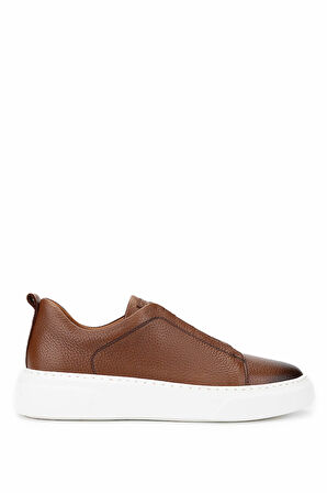 Tamer Tanca Erkek Hakiki Deri Taba Sneakers & Spor Ayakkabı 965 2526 ERK AYK Y25 TABA FLTR