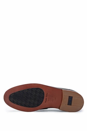 Tamer Tanca Erkek Hakiki Deri Kahverengi Klasik Ayakkabı 342 9131 ERK AYK Y25 KAHVE