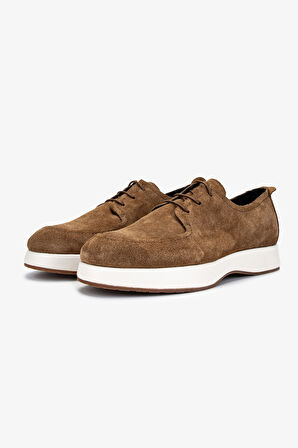 Valmenti Erkek Hakiki Deri Casual Ayakkabı 325 13153-148 ERK AYK Y25 TOBACCO SUET