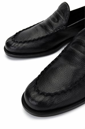 Tamer Tanca Erkek Hakiki Deri Siyah Loafer Ayakkabı 987 191K ERK AYK Y25 SIYAH