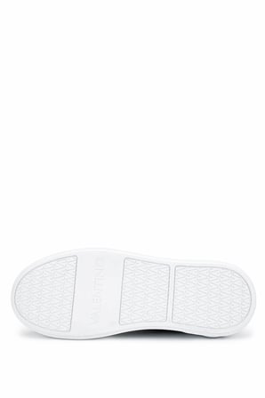 Mario Valentino Unisex Hakiki Deri Siyah Sneakers & Spor Ayakkabı 1040 95R2106 AYK Y25 NERO