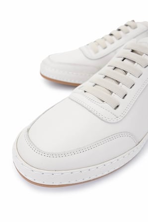 Tamer Tanca Erkek Hakiki Deri Bej Sneakers & Spor Ayakkabı 128 265530 ERK AYK Y25 BEJ DR