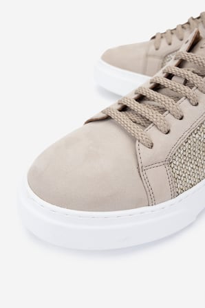 Valmenti Erkek Hakiki Deri Sneakers & Spor Ayakkabı 1113 1191 ERK AYK Y25 BEJ ORG/BEJ