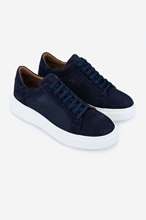 Valmenti Erkek Hakiki Deri Sneakers & Spor Ayakkabı 1113 1191 ERK AYK Y25 LACI ORG/LACI