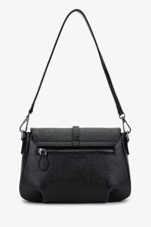 Valmenti Kadın Hakiki Deri Siyah Floter Kol Çantası 898 2968 BN CNT Y25 SIYAH FLTR