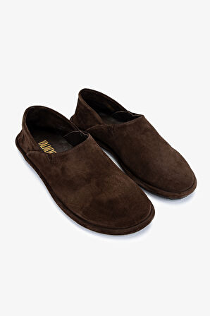 Valmenti Erkek Hakiki Deri Kahverengi Süet Casual Ayakkabı 325 40065-5 ERK AYK Y25 KAHVE SUET