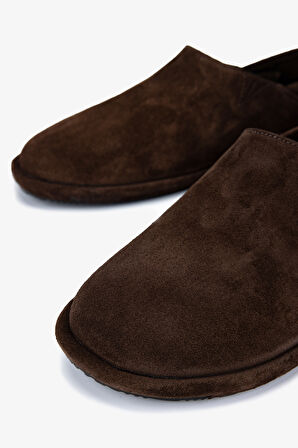 Valmenti Erkek Hakiki Deri Kahverengi Süet Casual Ayakkabı 325 40065-5 ERK AYK Y25 KAHVE SUET