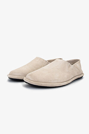 Valmenti Erkek Hakiki Deri Bej Süet Casual Ayakkabı 325 40065-5 ERK AYK Y25 BEJ SUET