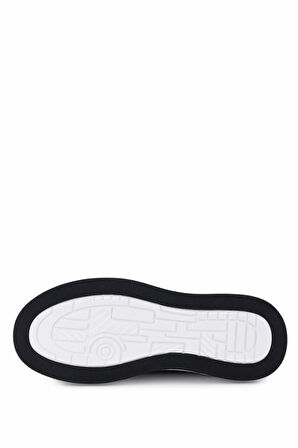 Tamer Tanca Erkek Hakiki Deri Siyah Sneakers & Spor Ayakkabı 381 21624 ERK AYK Y25 SIYAH DR/RGN