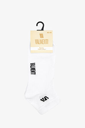 Valmenti Erkek Bambu Beyaz Patik Spor Çorap 1114 V30 ERK CRP 40-44 BEYAZ