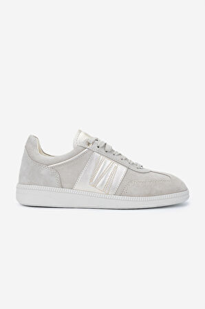 Valmenti Kadın Hakiki Deri Bej Süet Sneakers & Spor Ayakkabı 1011 6894 BN AYK Y25 BEJ SUET
