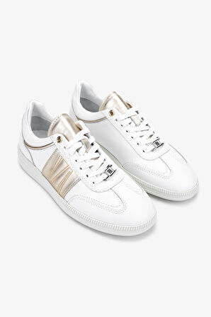 Valmenti Kadın Hakiki Deri Beyaz Sneakers & Spor Ayakkabı 1011 6894 BN AYK Y25 BEYAZ