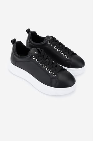 Valmenti Kadın Hakiki Deri Siyah Deri Sneakers & Spor Ayakkabı 1115 8417 BN AYK Y25 SIYAH DR