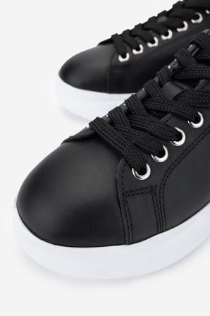 Valmenti Kadın Hakiki Deri Siyah Deri Sneakers & Spor Ayakkabı 1115 8417 BN AYK Y25 SIYAH DR