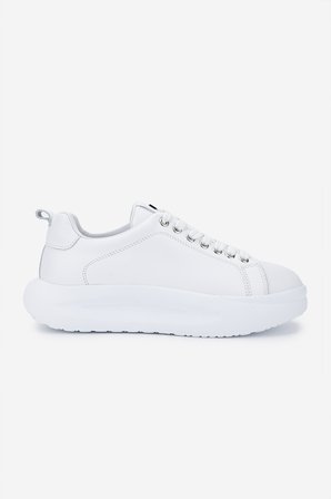 Valmenti Kadın Hakiki Deri Beyaz Sneakers & Spor Ayakkabı 1115 8417 BN AYK Y25 BEYAZ DR