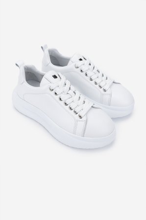 Valmenti Kadın Hakiki Deri Beyaz Sneakers & Spor Ayakkabı 1115 8417 BN AYK Y25 BEYAZ DR