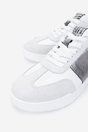 Valmenti Kadın Hakiki Deri Beyaz Sneakers & Spor Ayakkabı 1115 2906 BN AYK Y25 BEYAZ