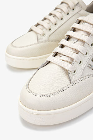 Valmenti Kadın Hakiki Deri Bej Sneakers & Spor Ayakkabı 1116 1362-33 BN AYK Y25 BEJ FLTR