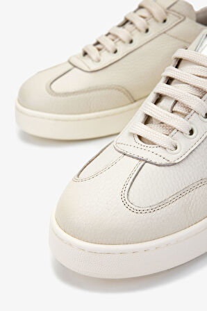 Valmenti Kadın Hakiki Deri Bej Sneakers & Spor Ayakkabı 1116 1362 BN AYK Y25 BEJ FLTR