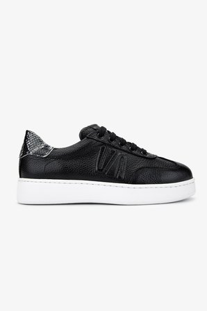 Valmenti Kadın Hakiki Deri Siyah Floter Sneakers & Spor Ayakkabı 1116 1362 BN AYK Y25 SIYAH FLTR