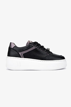 Valmenti Kadın Hakiki Deri Sneakers & Spor Ayakkabı 1116 450 BN AYK Y25 SYH FLTR/ANT/ANT TS