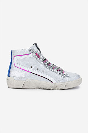 Méliné Kadın Hakiki Deri Sneakers & Spor Bot 1117 321 NKC BN BOT Y25 CRACK LAM