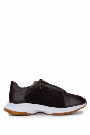 Tamer Tanca Erkek Hakiki Deri Kahverengi Sneakers & Spor Ayakkabı 1092 22221 ERK AYK Y25 KAHVE DR/SUET ORGU