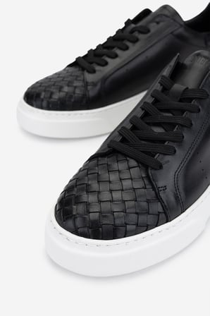 Valmenti Erkek Hakiki Deri Siyah Sneakers & Spor Ayakkabı 04 2559 ERK AYK Y25 SIYAH DR/ORGU