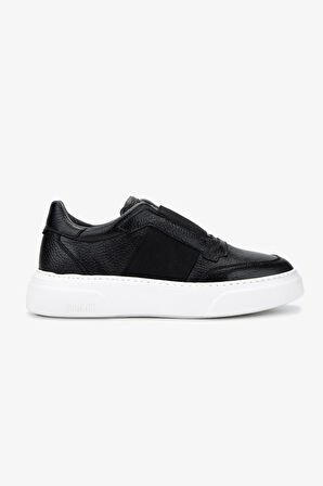 Valmenti Erkek Hakiki Deri Siyah Sneakers & Spor Ayakkabı 04 3605-42 ERK AYK Y25 SIYAH