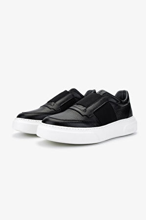 Valmenti Erkek Hakiki Deri Siyah Sneakers & Spor Ayakkabı 04 3605-42 ERK AYK Y25 SIYAH