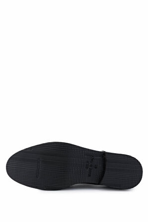 Tamer Tanca Erkek Hakiki Deri Siyah Analin Casual Ayakkabı 708 4001 ERK AYK Y25 SIYAH ANL