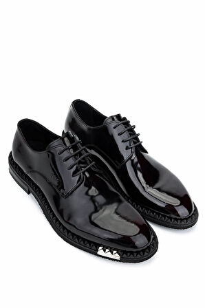 Tamer Tanca Erkek Hakiki Deri Bordo Klasik Ayakkabı 183 43202 ERK AYK Y25 BORDO ACMA