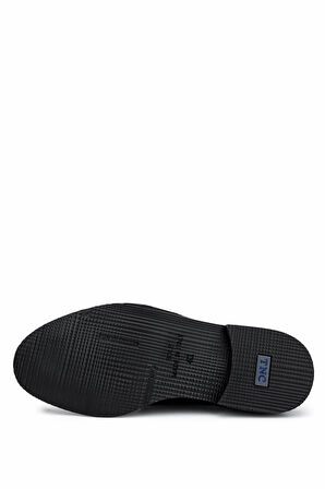 Tamer Tanca Erkek Hakiki Deri Siyah Açma Klasik Ayakkabı 183 43202 ERK AYK Y25 SIYAH ACMA